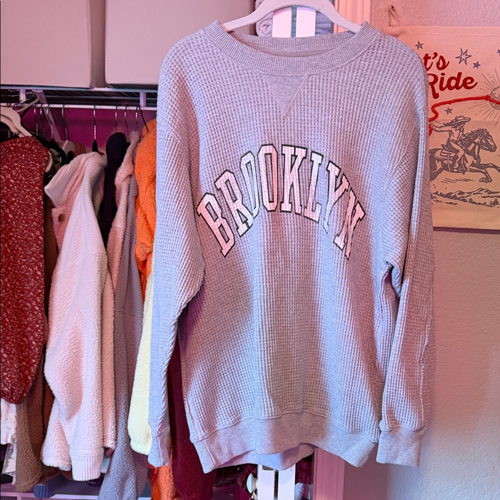 aerie Women's Waffle Knit Sweatshirt - XS